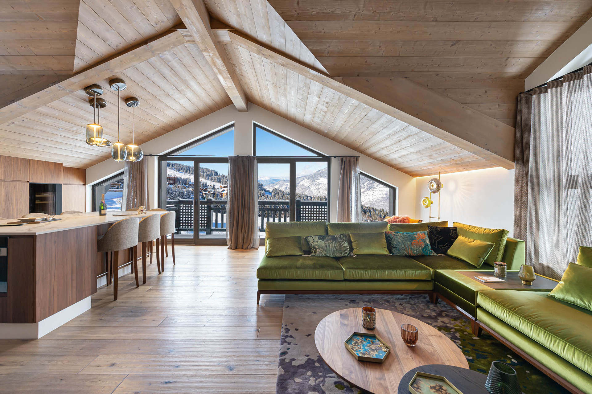 5 pièces 8 personnes - Appartements LES PORTES DE COURCHEVEL - Courchevel 1850