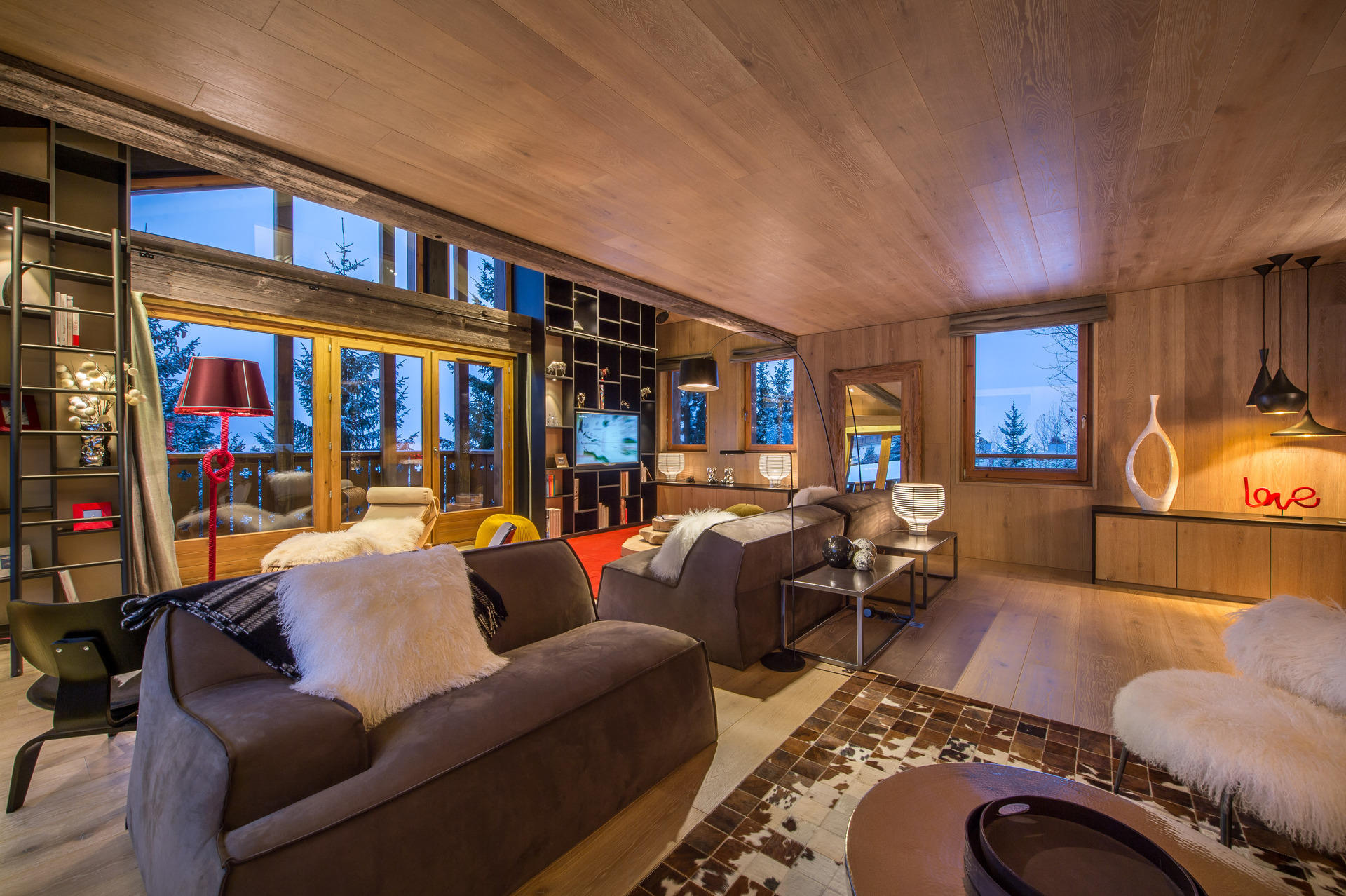 chalet 6 rooms 10 people - Chalet OVERVIEW - Courchevel 1650