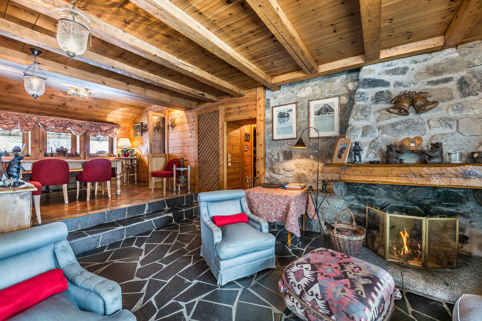 Chalet 6 Rooms 10 Persons 4 Flocons - Chalet Grizzly - Méribel Centre 1600