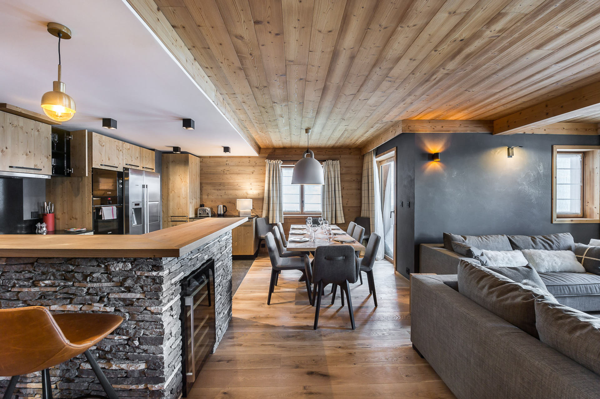 5 Rooms 8 Persons 4 Flocons - RESIDENCE MYRTILLE - Val d'Isère Centre