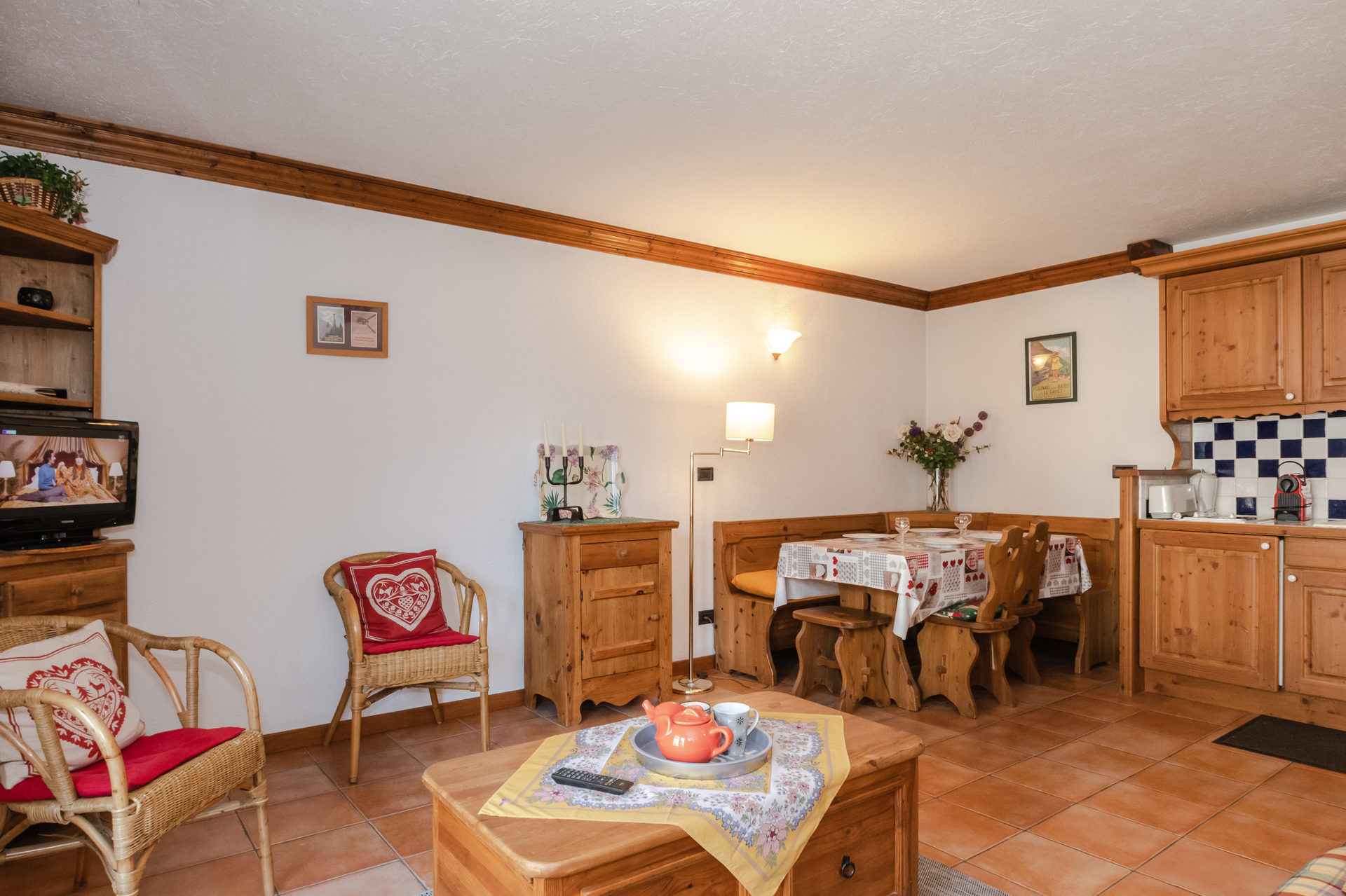 2 rooms (1 bedroom) - Residence ALPES 2 - ref GAMMA - 2