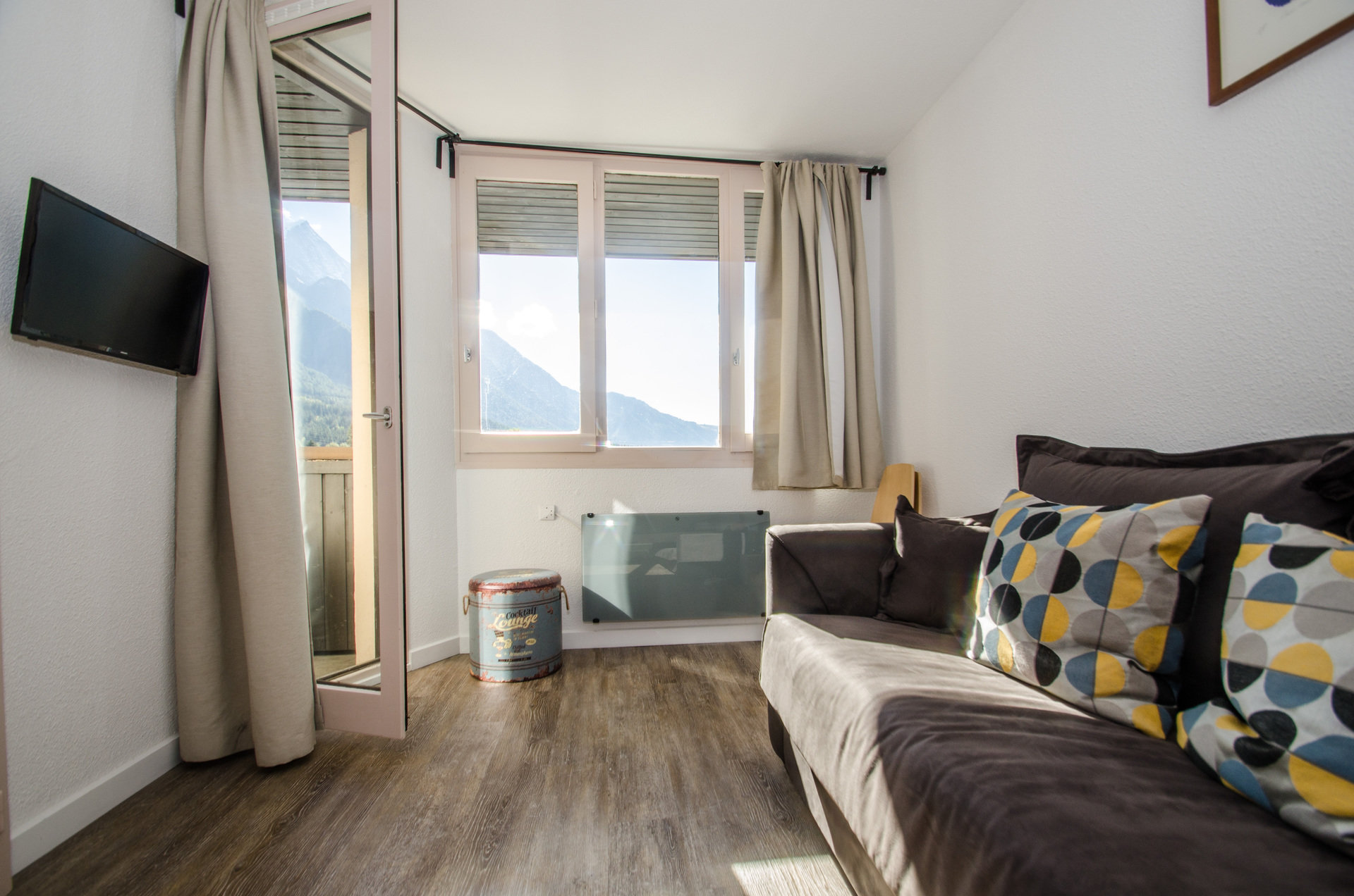 2 rooms (1 bedroom) - Residence CHAMOIS BLANC - ref INDIA - 2