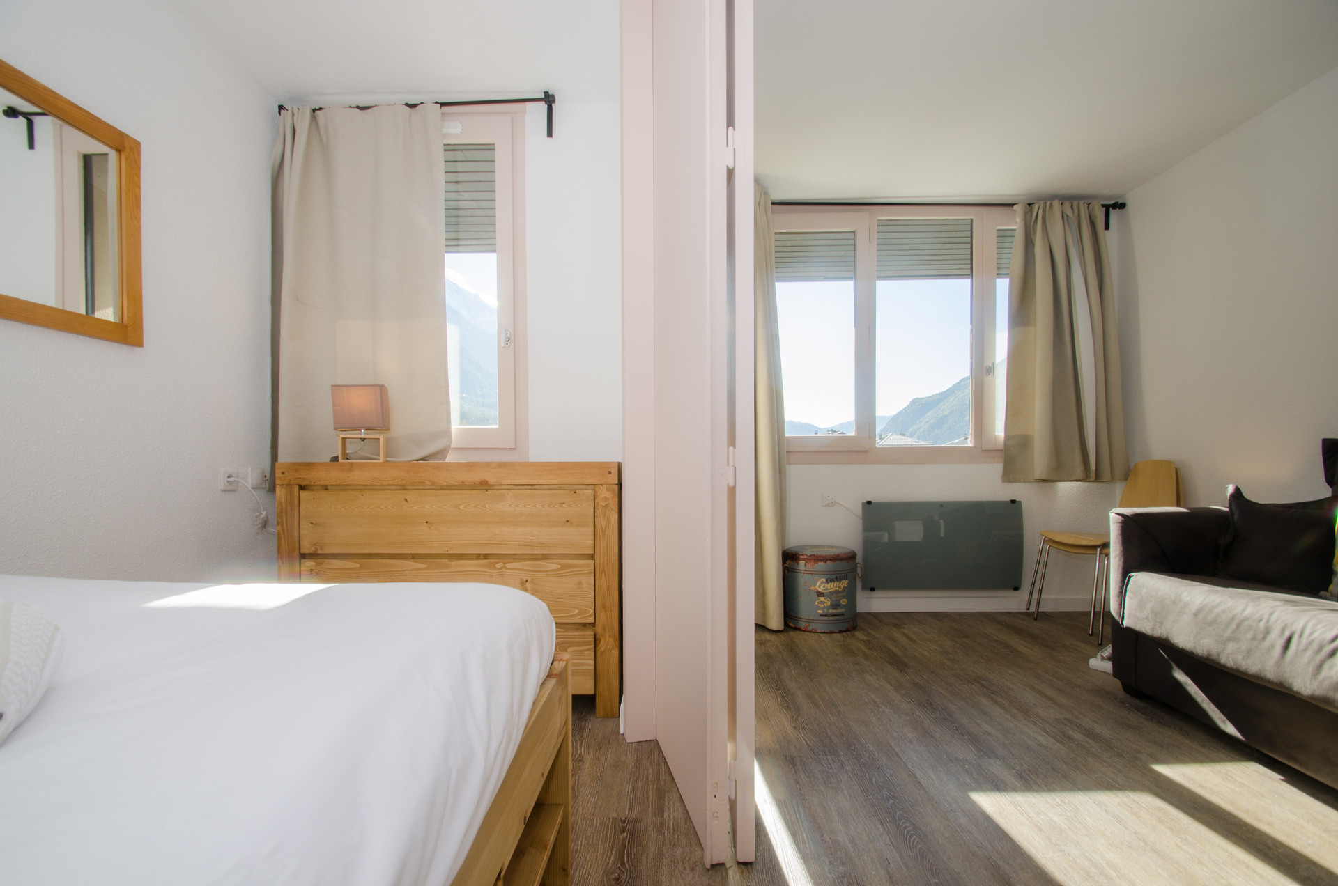 2 rooms (1 bedroom) - Residence CHAMOIS BLANC - ref INDIA - 7