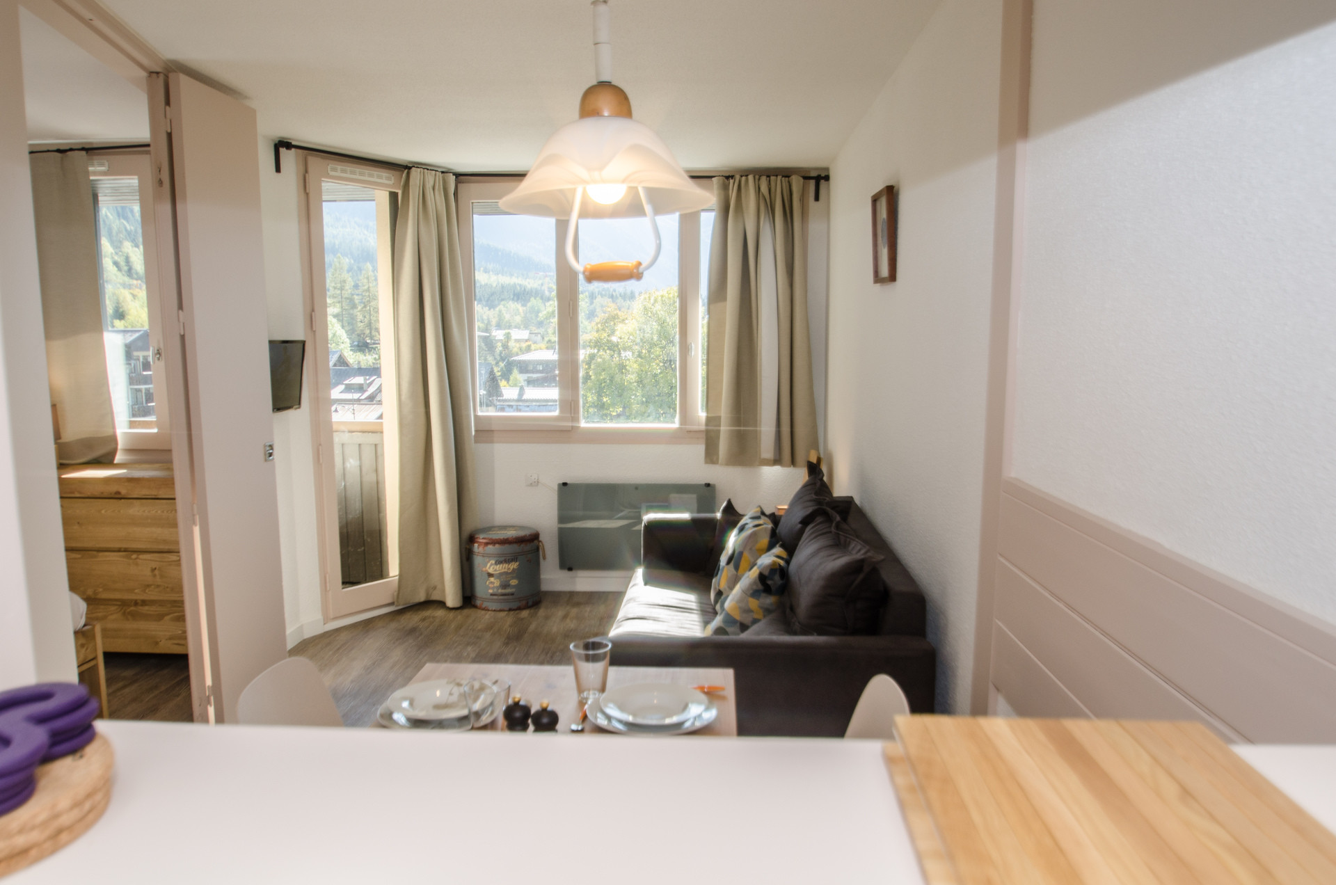 2 rooms (1 bedroom) - Residence CHAMOIS BLANC - ref INDIA - 15