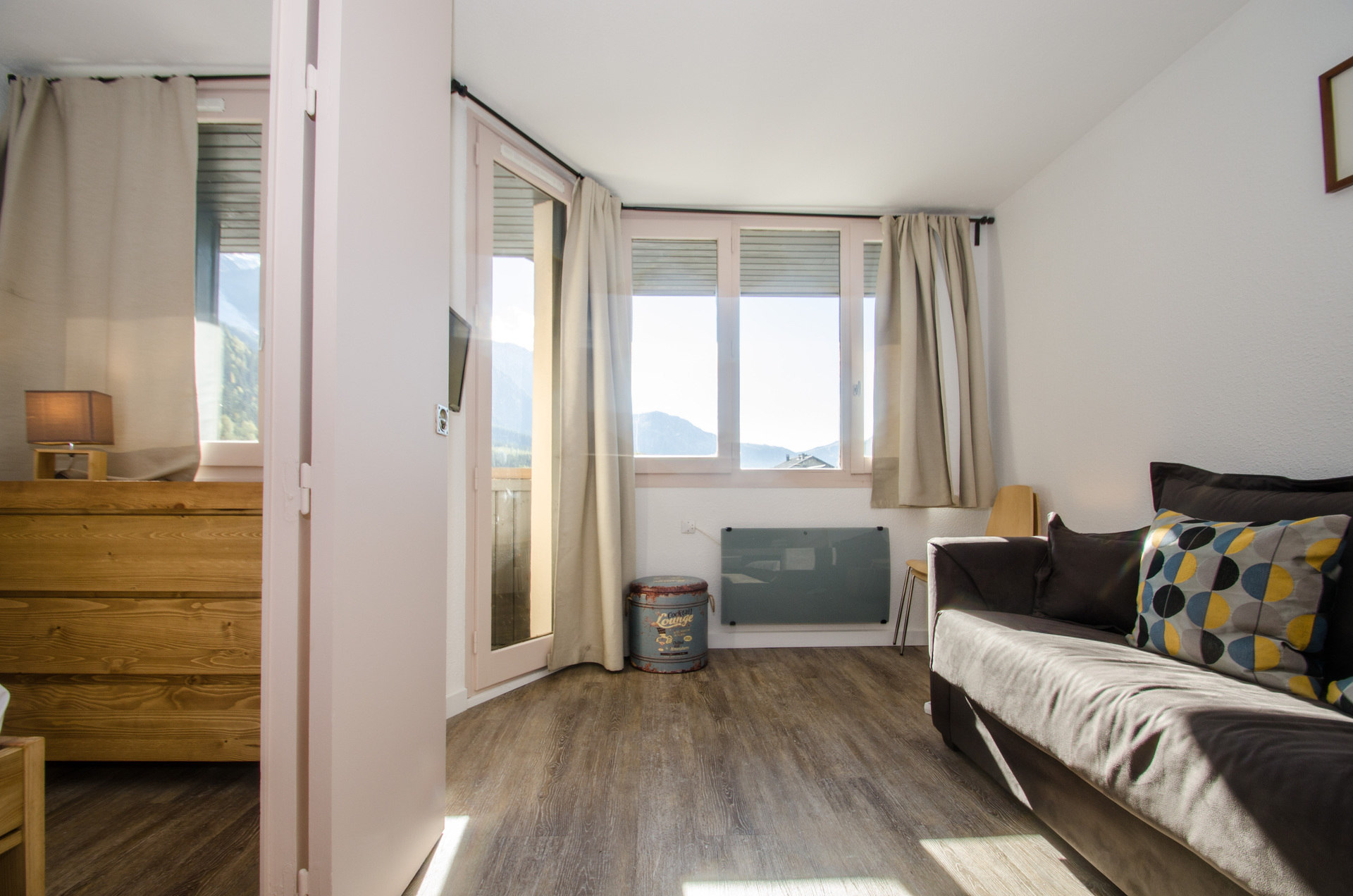 2 rooms (1 bedroom) - Residence CHAMOIS BLANC - ref INDIA - 16