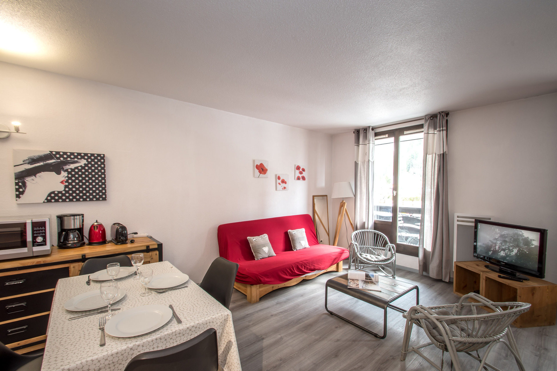 2 rooms (1 bedroom) - Residence TRIOLET - ref TREFLE - 1