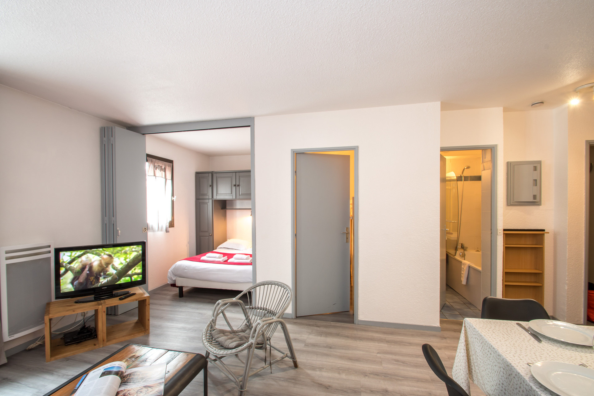 2 rooms (1 bedroom) - Residence TRIOLET - ref TREFLE - 6