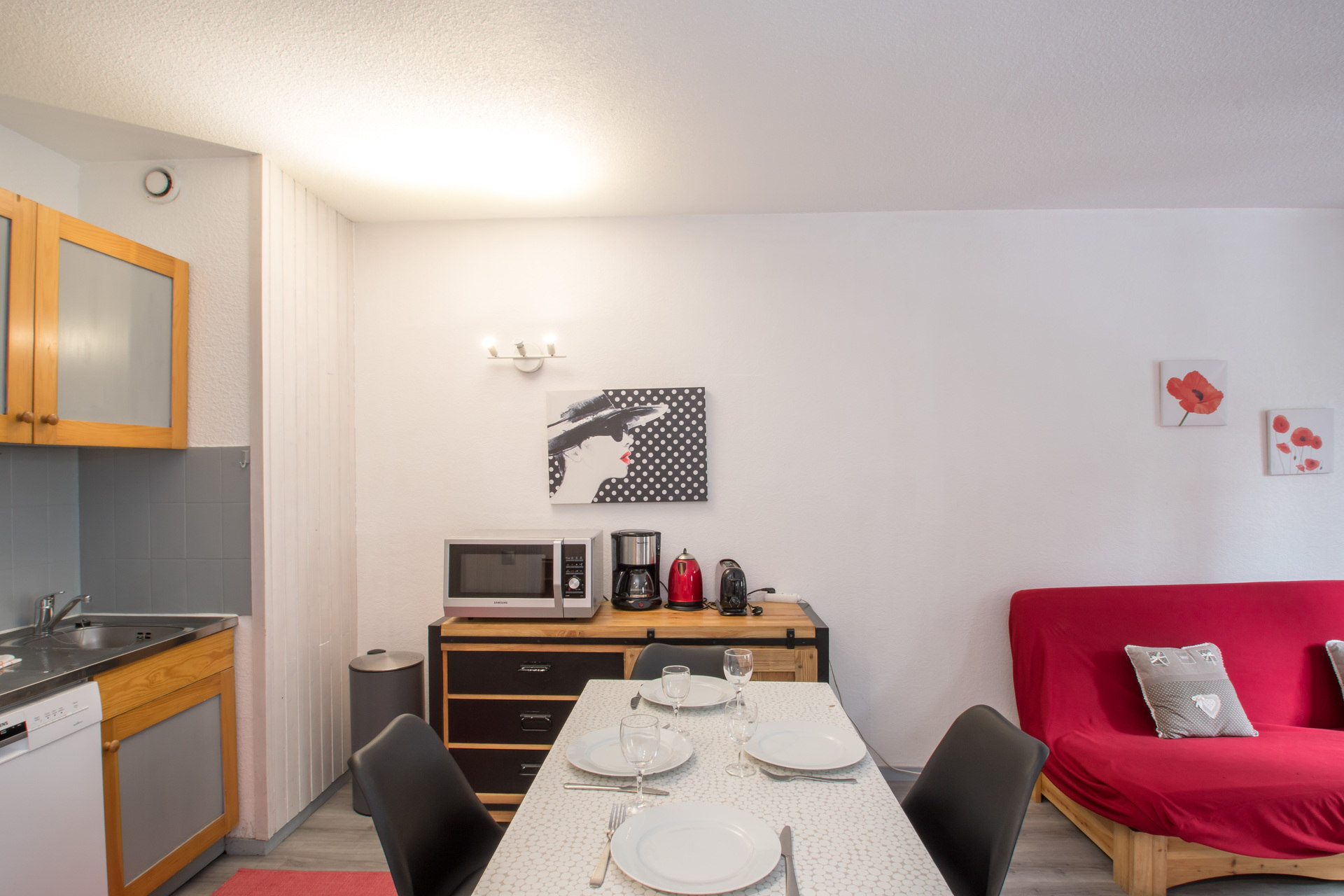 2 rooms (1 bedroom) - Residence TRIOLET - ref TREFLE - 7