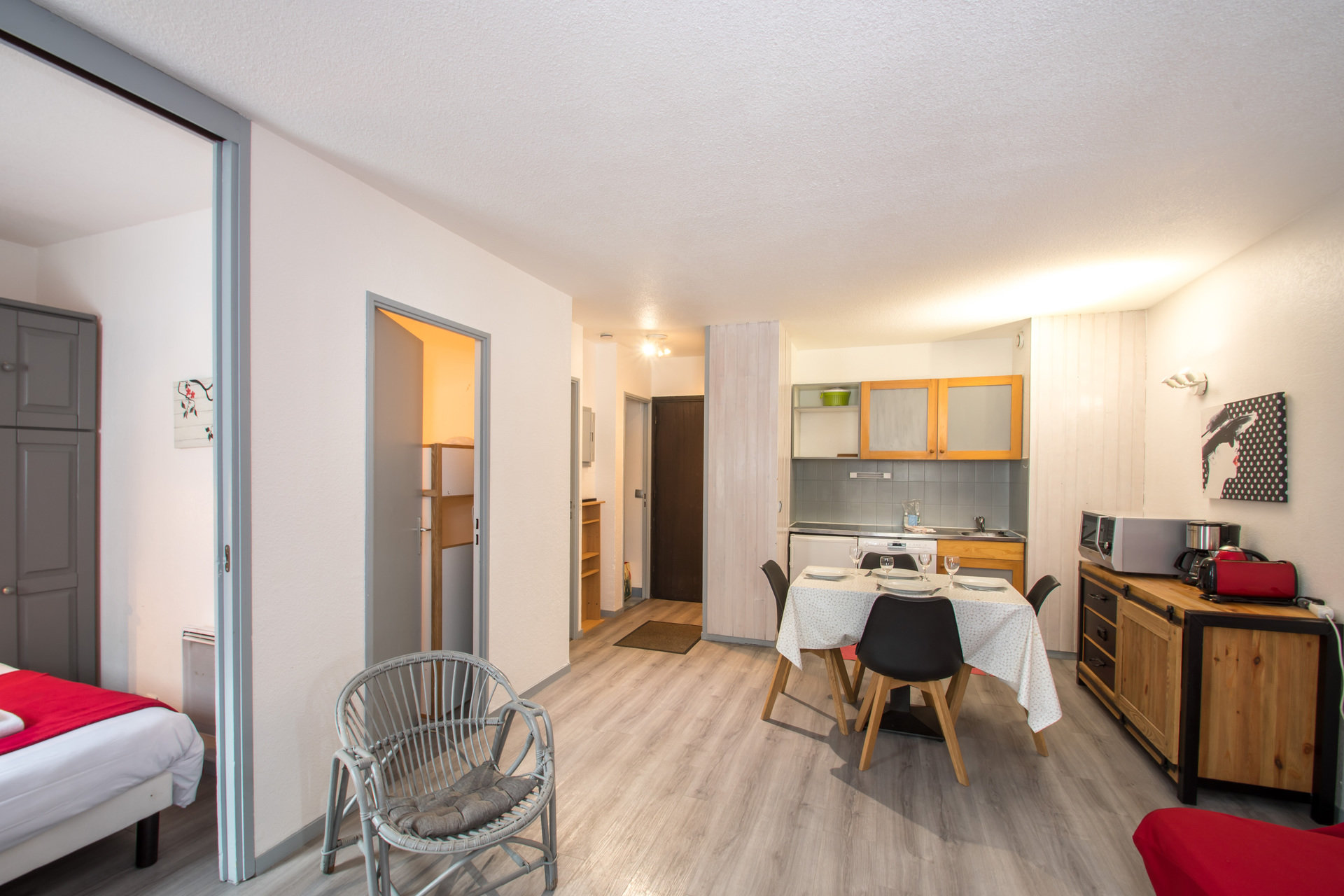 2 rooms (1 bedroom) - Residence TRIOLET - ref TREFLE - 8