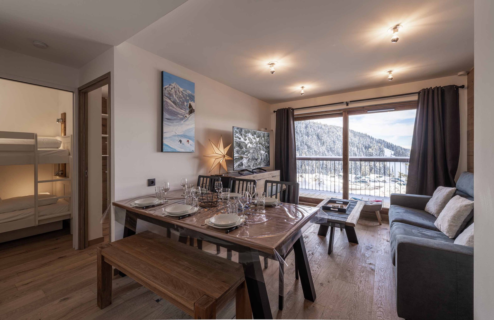 3 pièces 6 personnes - Appartements L'ariondaz - Courchevel 1650