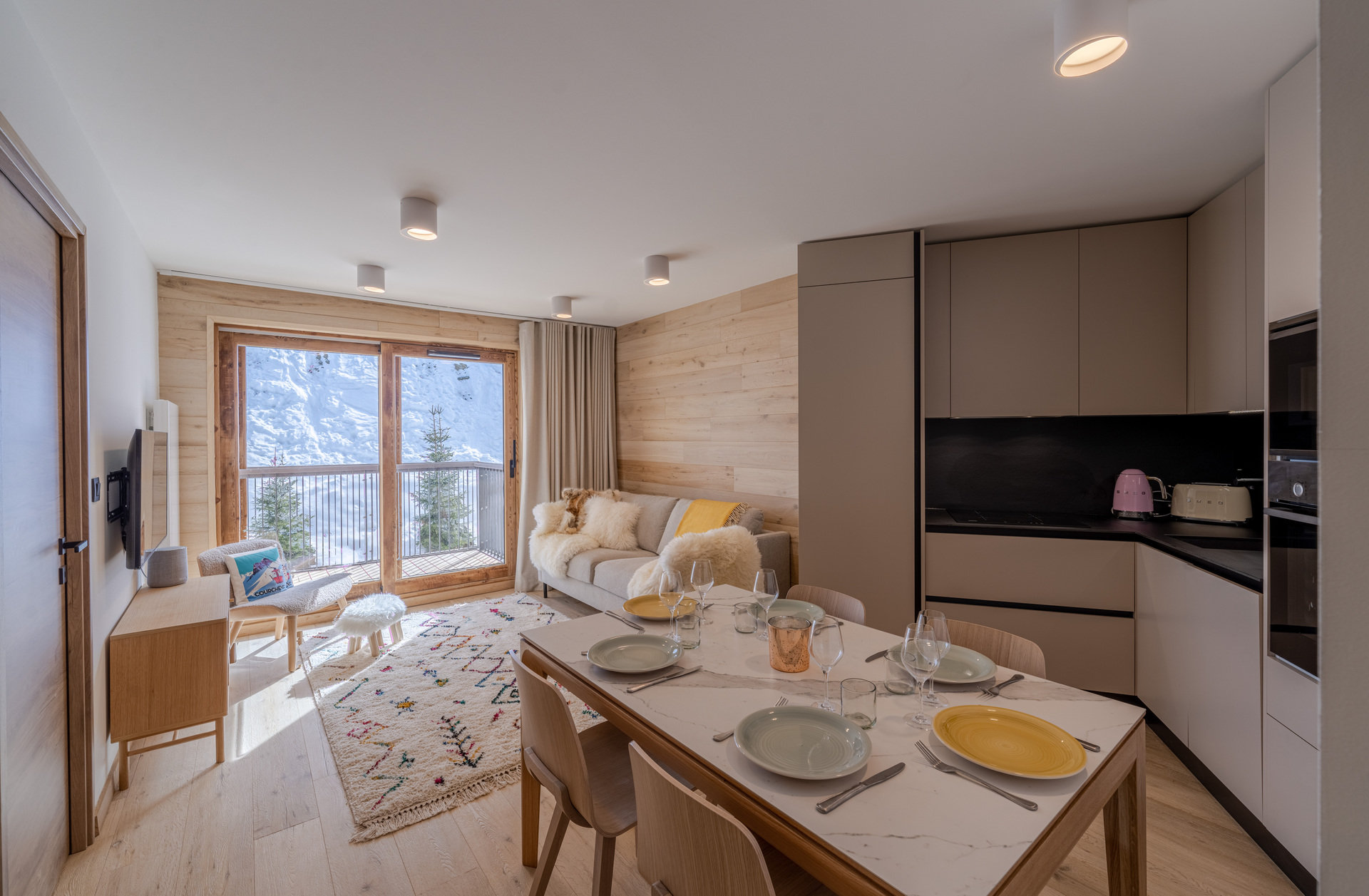 2 rooms 6 people - Apartements L'ariondaz - Courchevel 1650