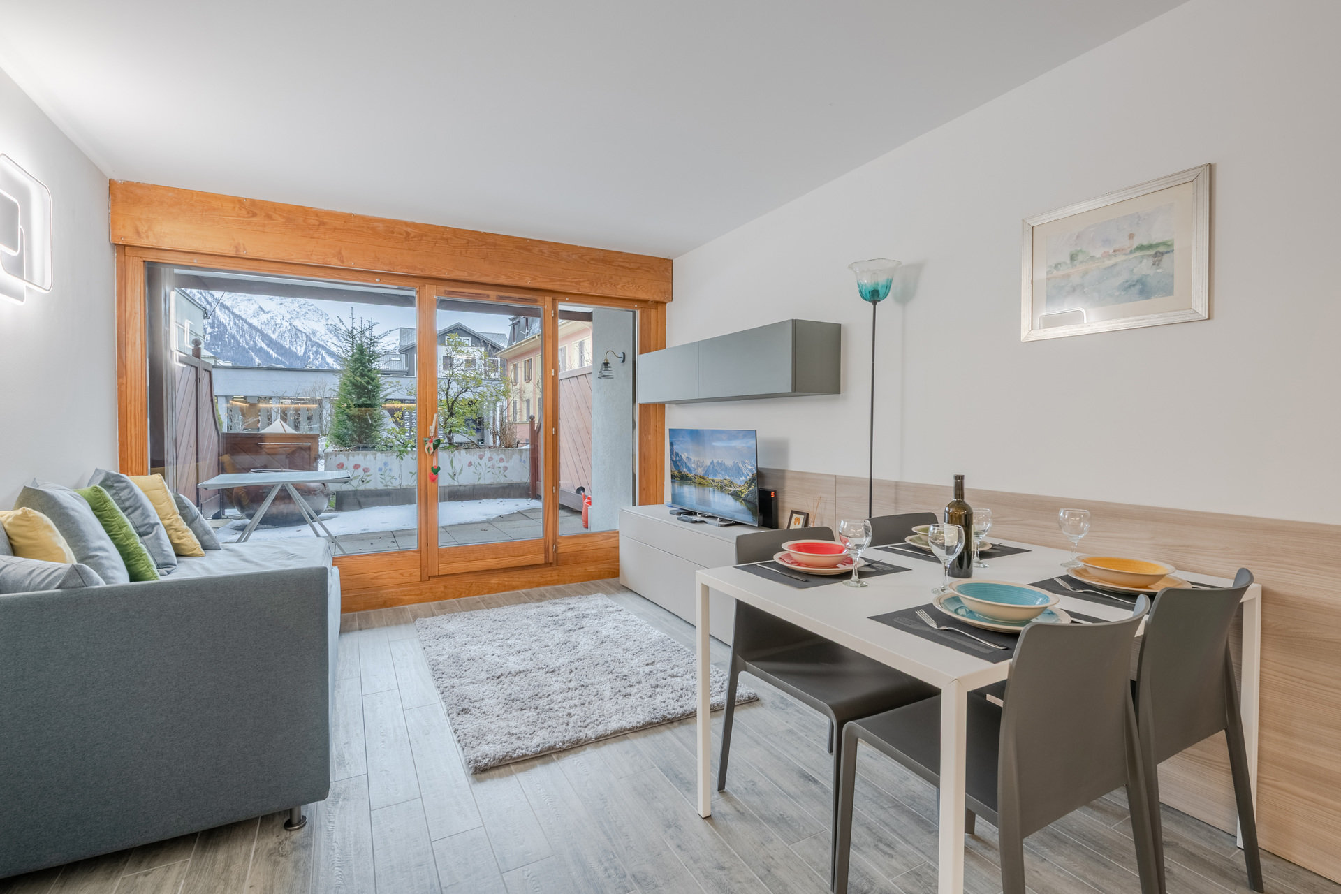 3 rooms (2 bedrooms) - Residence LE MORGANE - ref DOLOMITES - 1