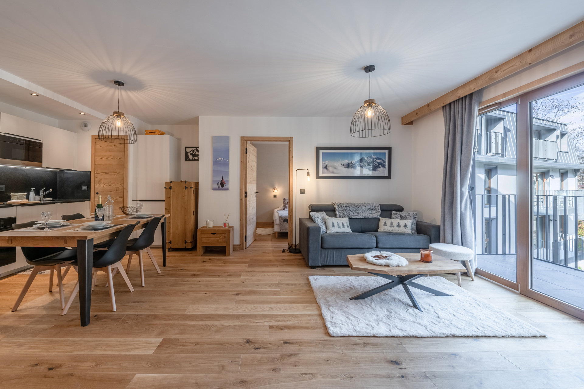 3 rooms (2 bedrooms) - Residence BLANC MONT-BLANC - ref BMBALPAGA - 2