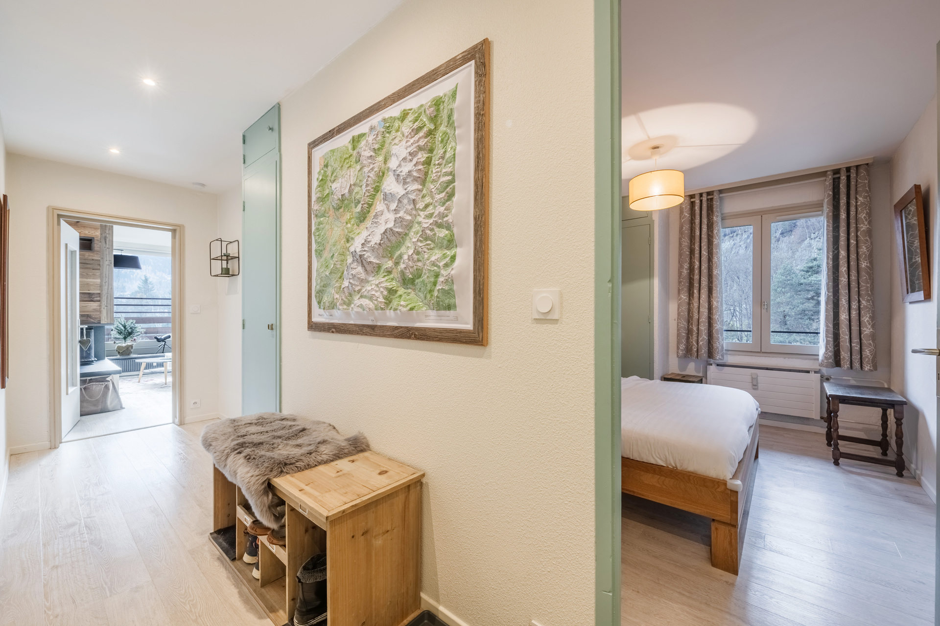 3 rooms (2 bedrooms) - Residence CRISTAL DES GLACES - ref LELAC - 12